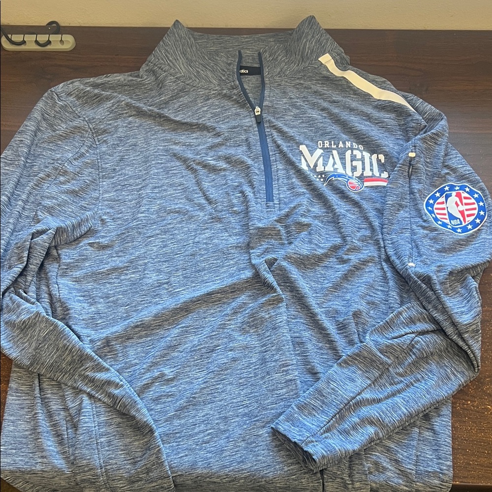 NBA Orlando Magic Blue Zip-Up Sweater
